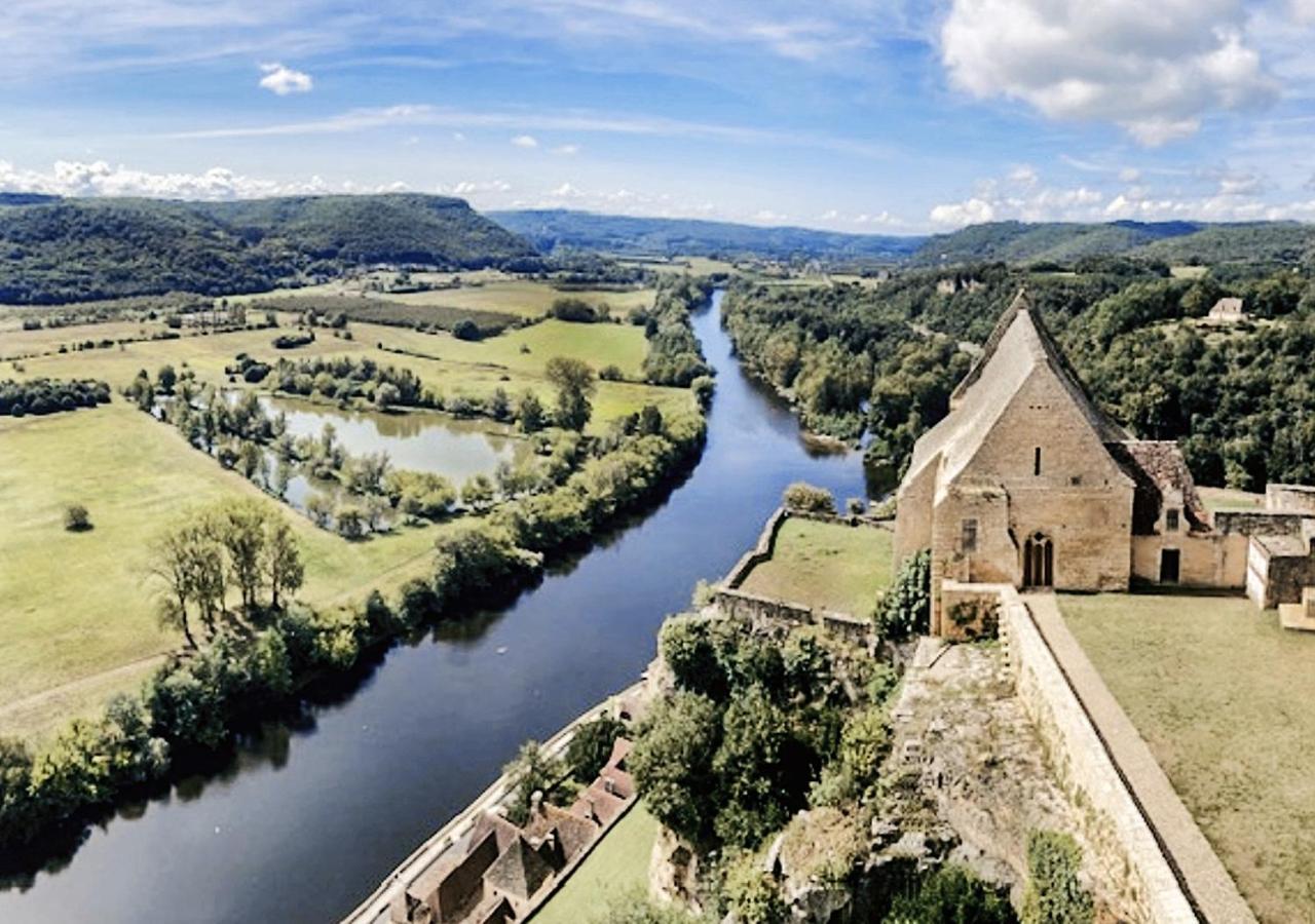 Au Coeur De Beynac, Superbe Maison Du 14Eme Siecle Avec Jardin Panoramique Εξωτερικό φωτογραφία