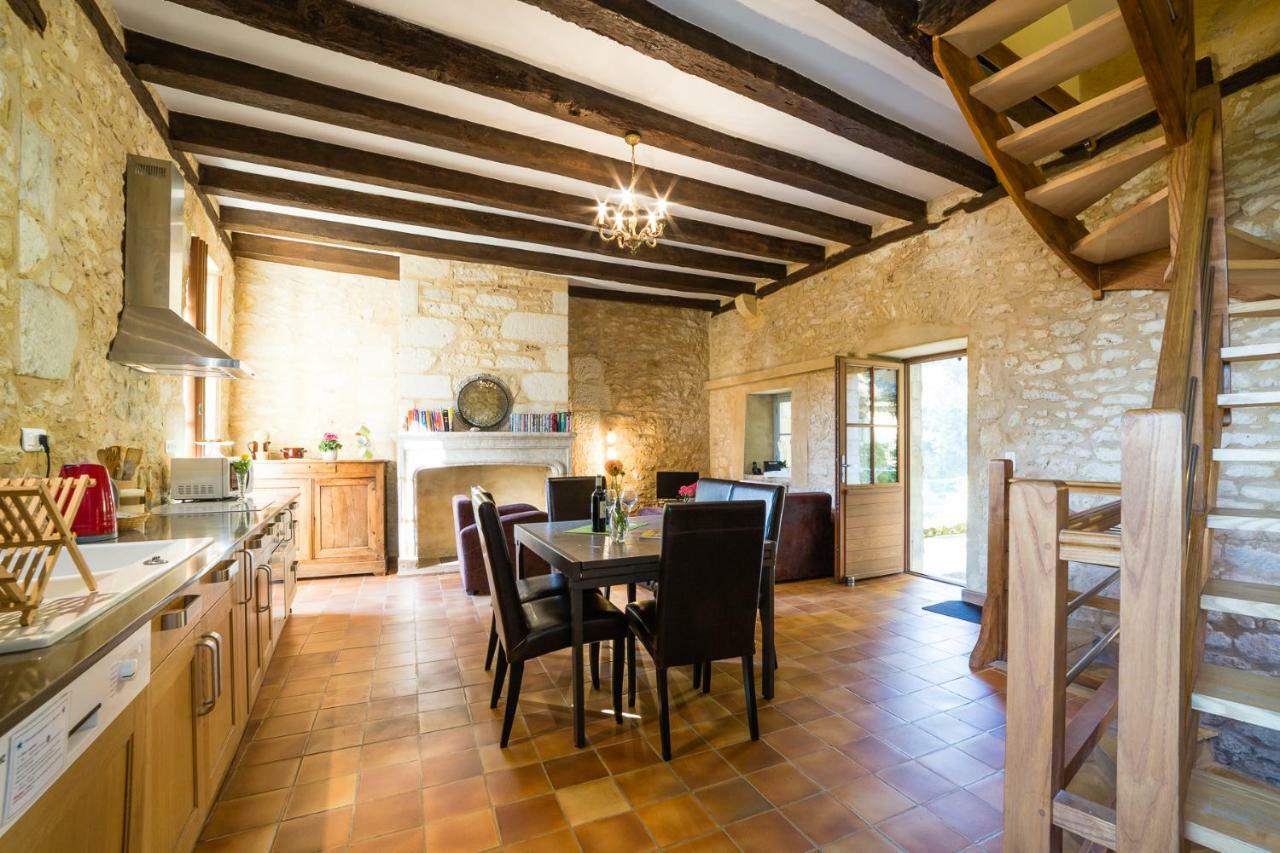 Au Coeur De Beynac, Superbe Maison Du 14Eme Siecle Avec Jardin Panoramique Εξωτερικό φωτογραφία