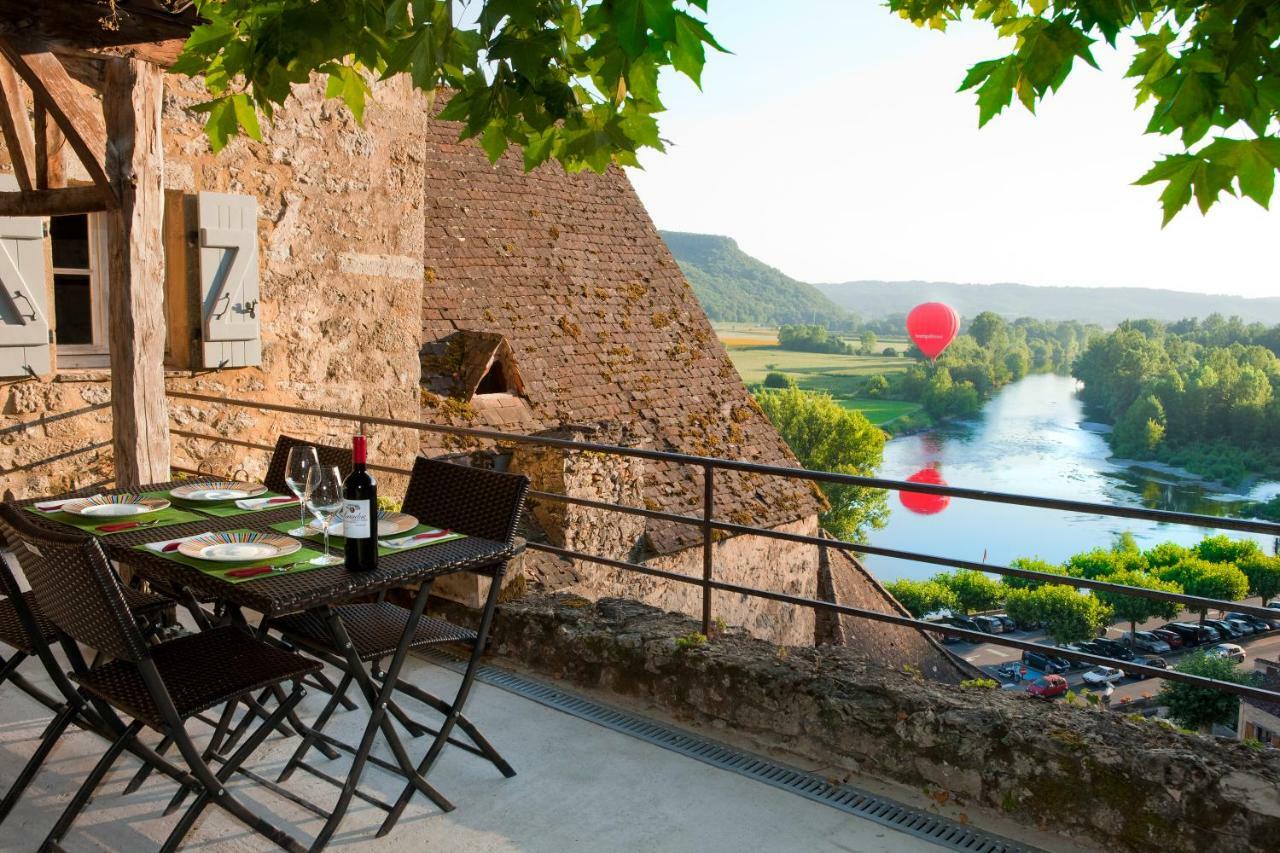Au Coeur De Beynac, Superbe Maison Du 14Eme Siecle Avec Jardin Panoramique Εξωτερικό φωτογραφία